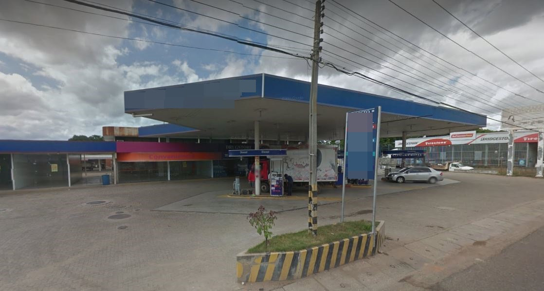 Posto de gasolina localizado na Avenida Presidente Kennedy no bairro São Cristóvão