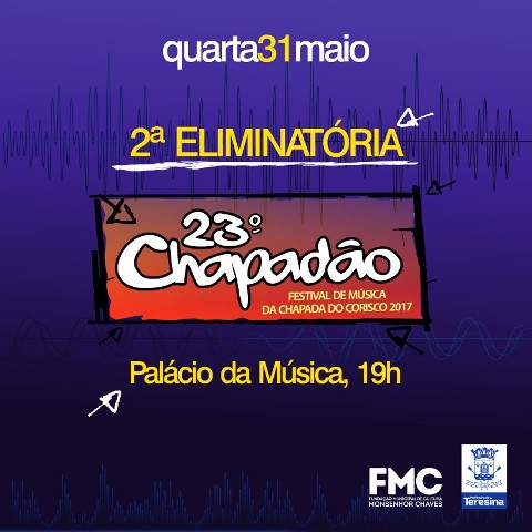 Festival de Música Chapada do Corisco chega a sua segunda eliminatória.