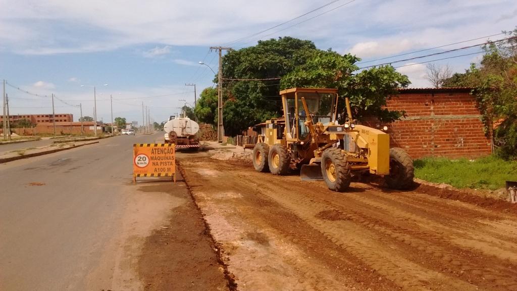 Prefeitura retoma obras na Avenida Poty Velho