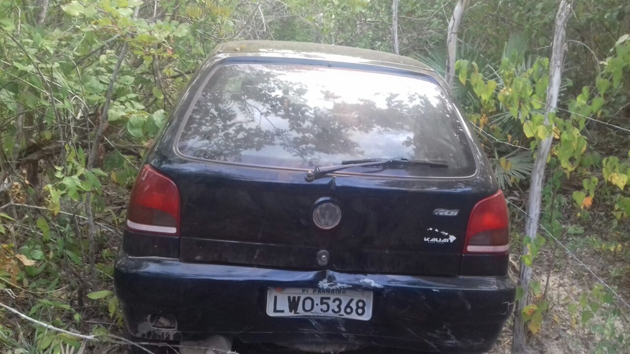 Veículo furtado encontrado em Parnaíba