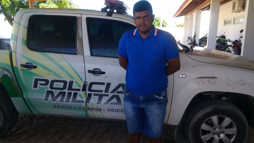 Jeifesson José Pereira Silva, preso por tentativa de homicídio qualificado.