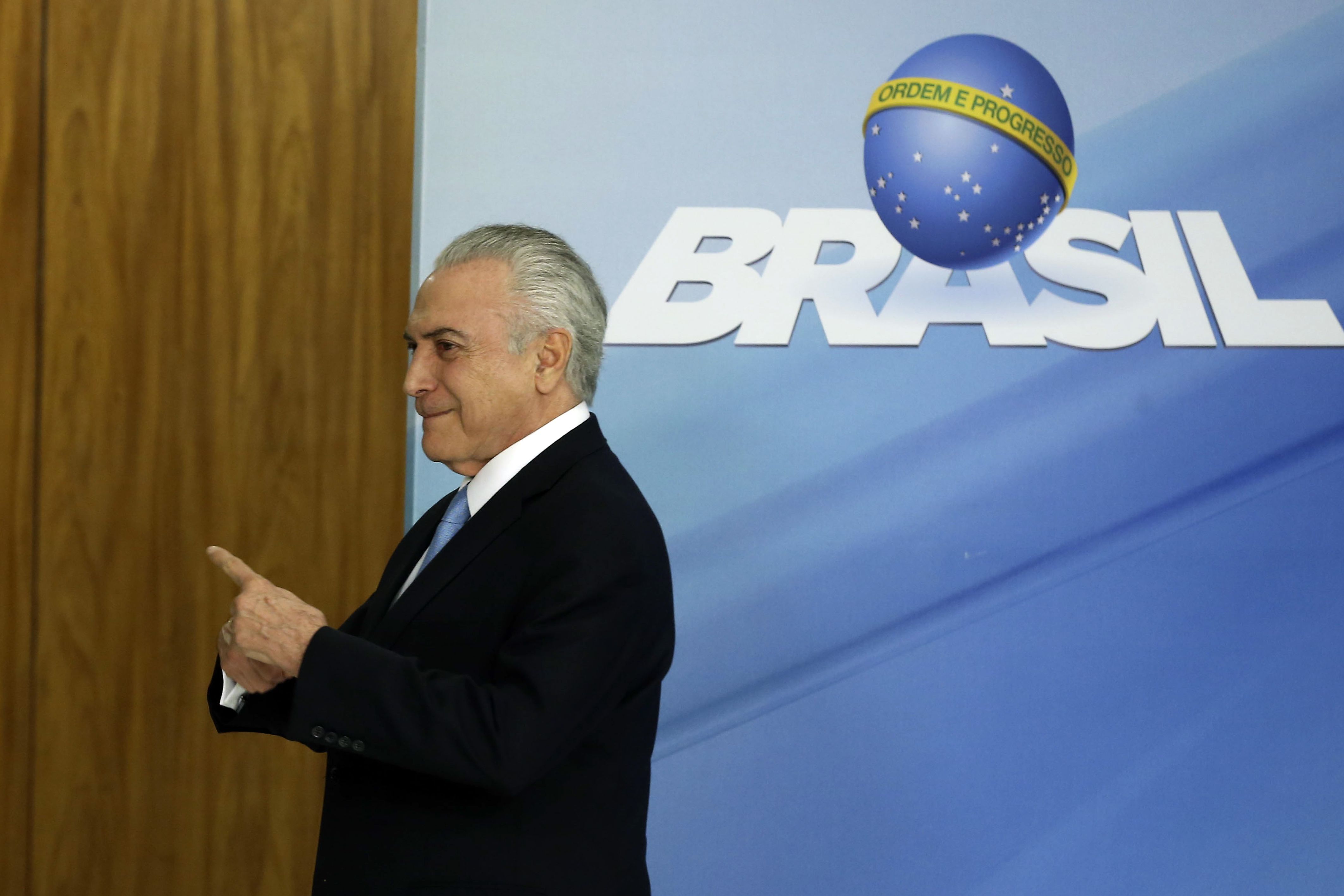 Presidente do Brasil, Michel Temer.