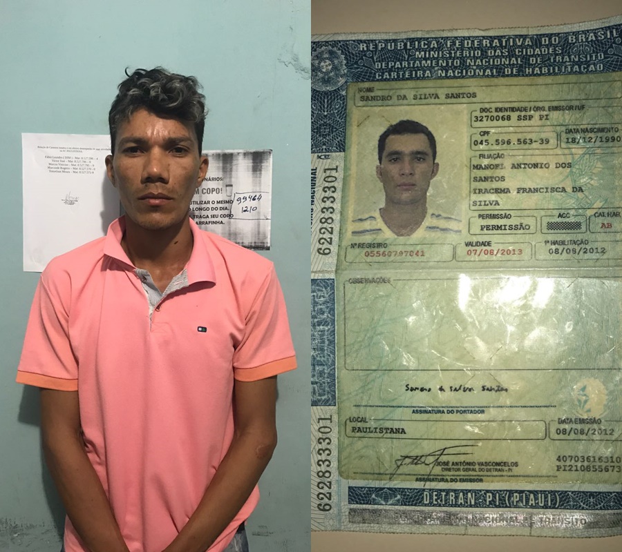Suspeitos presos na operação.