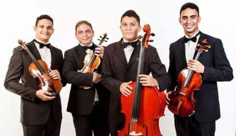 Quarteto de Cordas da Orquestra Sinfônica de Teresina.