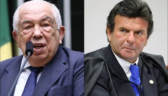 Deputado Paes Landim e Ministro Luiz Fux