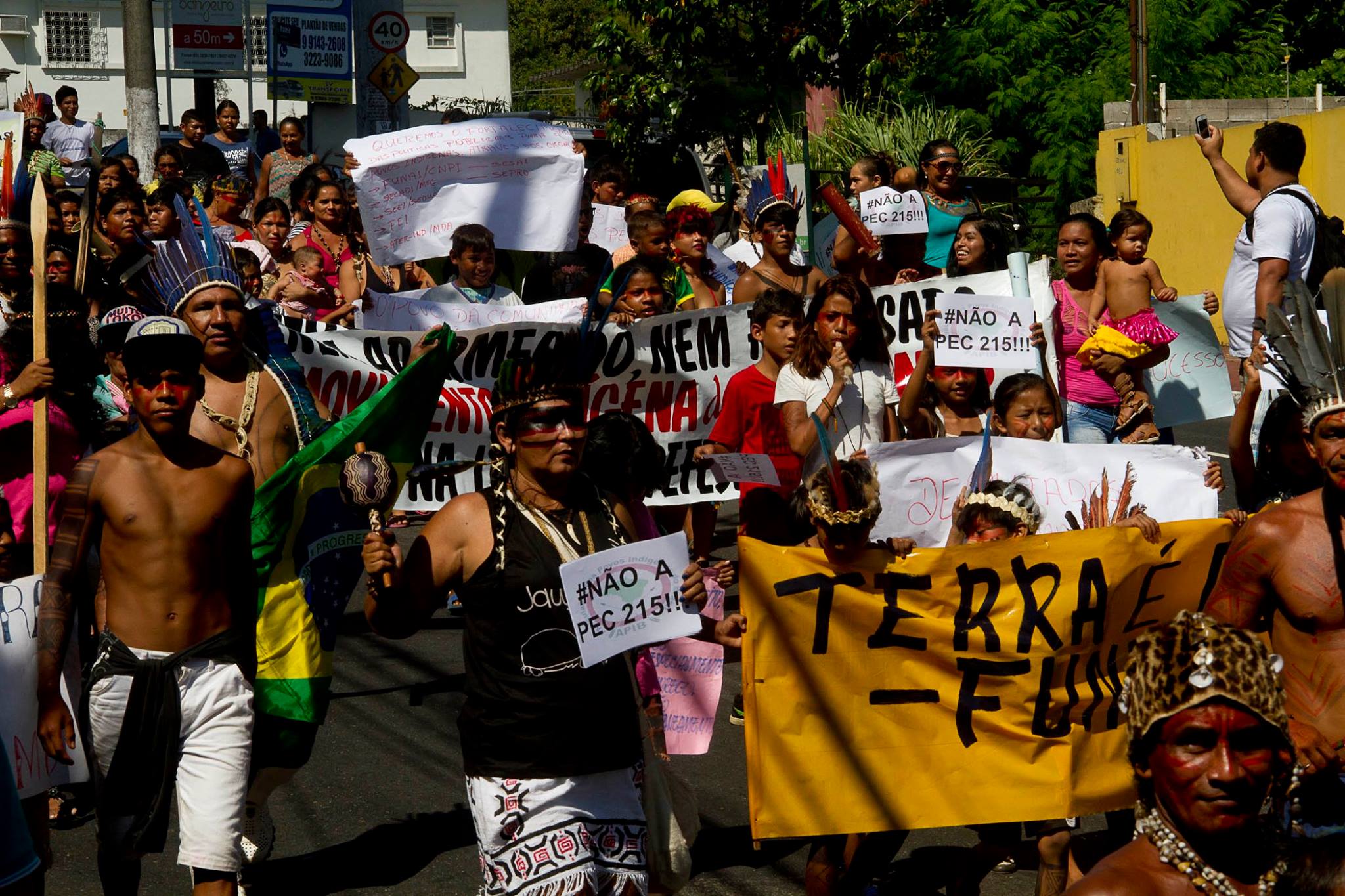Protesto contra fechamento da Funai no Piauí