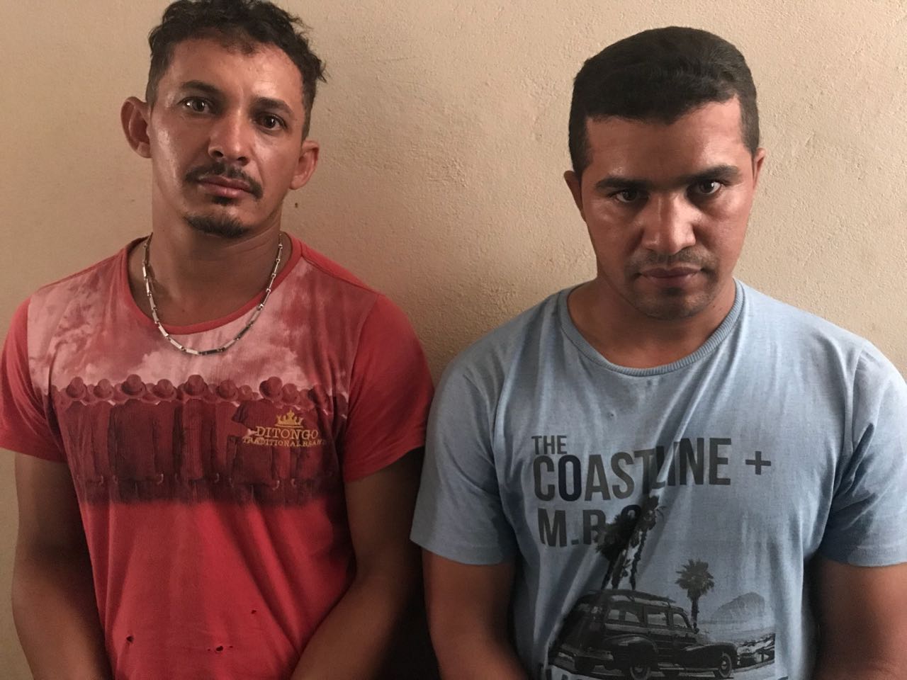Homens são presos com animal furtado e arama de fogo em Queimada Nova.