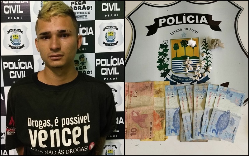 Suspeito de tráfico de drogas José Alisson Alves Pereira, o Lorin.