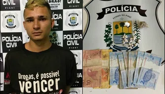 Suspeito de tráfico de drogas José Alisson Alves Pereira, o Lorin.