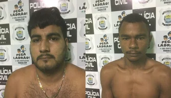 Ellesson de Jesus e Nélio Carlos foram presos em ação ocorrida nesta quinta-feira (26).