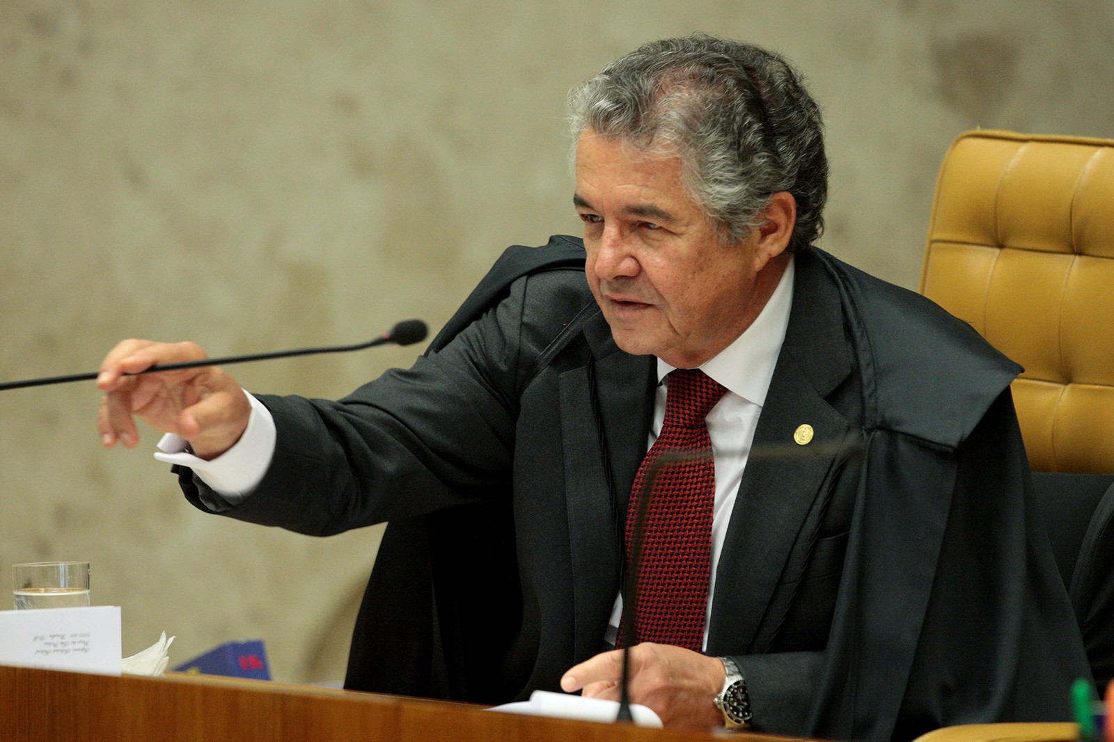 Ministro Marco Aurélio Mello, do Supremo Tribunal Federal.