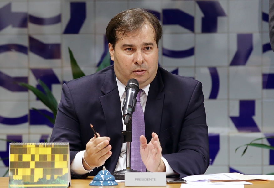 Rodrigo Maia (DEM-RJ), presidente da Câmara dos Deputados.