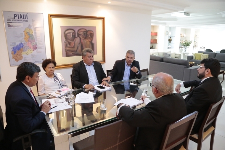 Wellington Dias se reuniu com gestores para tratar do pagamento de recursos relativos à venda da Cepisa.