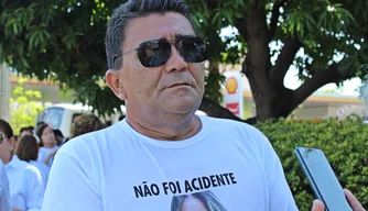 Edison Carvalho, pai da vítima.