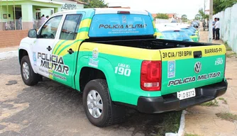 Viatura da Polícia Militar do Piauí (PM).