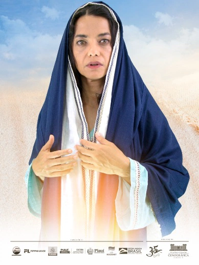 Atriz Ana Cecília Costa se prepara para viver Maria, mãe de Jesus.
