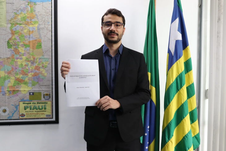 Auditor fiscal da Sefaz-PI, Lucas Rezende.