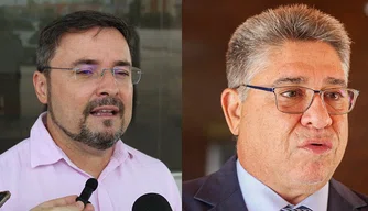 Deputados Fábio Novo (PT) e João Mádison (MDB).
