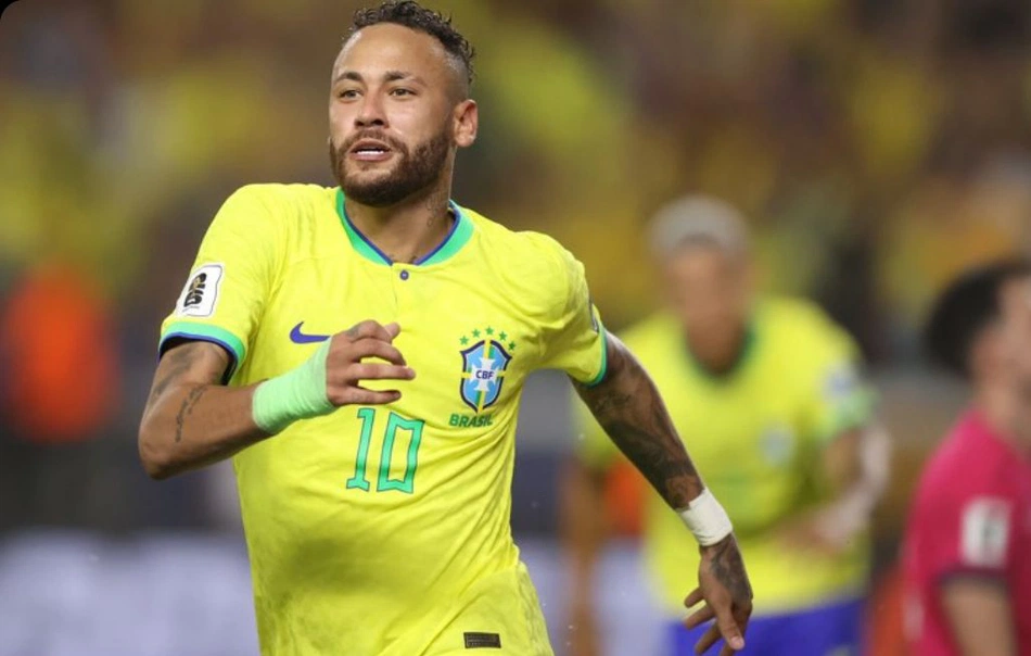 Neymar em partida contra a Bolívia, nessa sexta-feira (08)