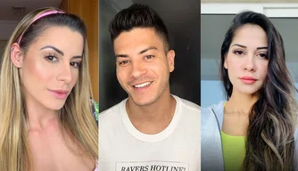 Aricia Silva, Arthur Aguiar e Maíra Cardi