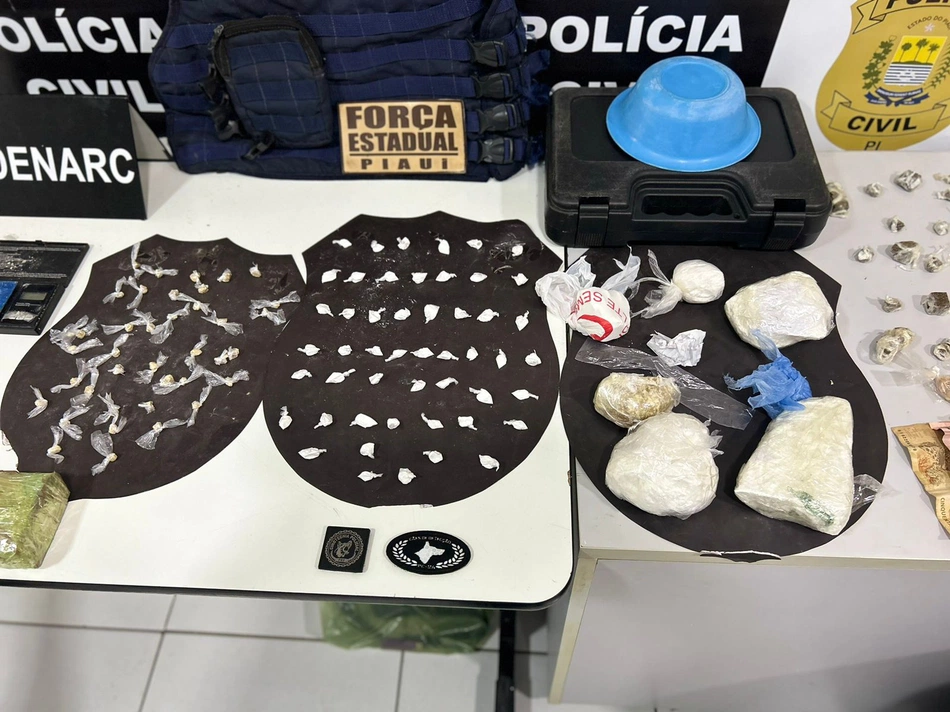 Polícia Civil prende cinco pessoas durante operação em Alto Longá