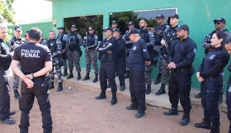 Operação da Sejus para vistoriar unidades penais no Piauí.