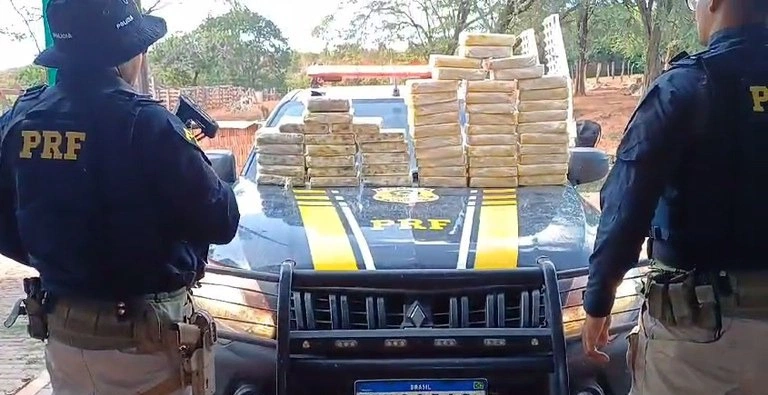 PRF prende condutor com drogas avaliadas em R$ 3 milhões no Piauí