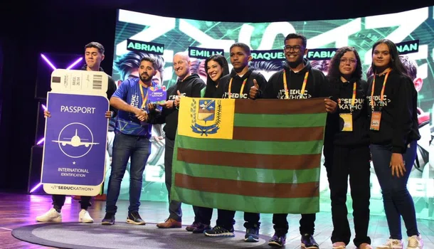 Guaribas vence o prêmio na educação e estudantes ganham intercâmbio internacional