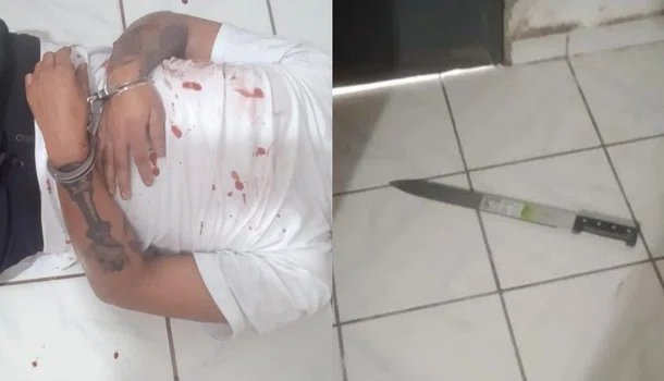 Homem é baleado após invadir quartel da PM com facão em Barras