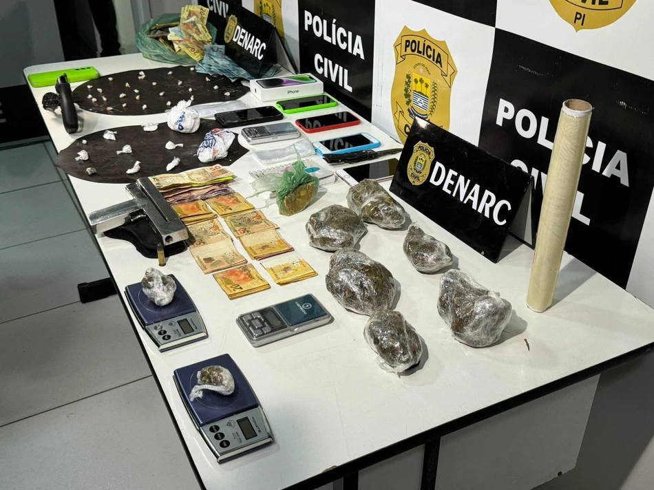 Operação do DENARC prende membros de organização criminosa em Teresina