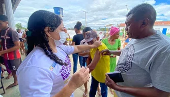 Sesapi reforça vacinação contra influenza em comunidade indígena de Paulistana