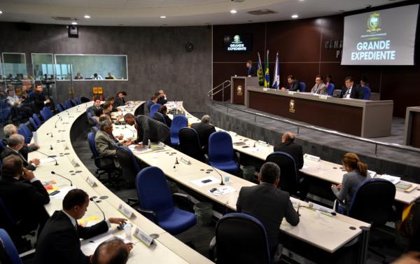 Plenário da Câmara Municipal(Imagem:AsCom)