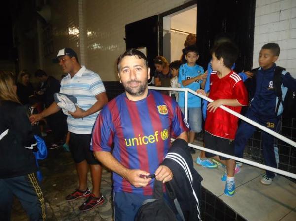 Sérgio Martins, 38 anos, jogava futsal no Santos e disse ser melhor para Neymar sair do clube (Imagem:Reprodução)