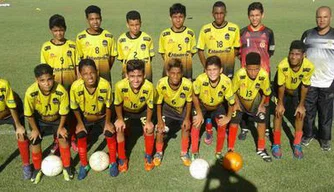 A equipe do Guarra representa o Piauí na Copa Bahia de Futebol