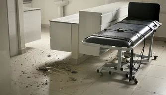 Novos leitos construídos estão em estado de abandono e processo de deteriorização