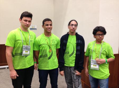 Alunos piauienses medalhisas na Obmep