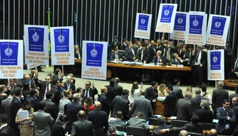 Votação da reforma trabalhista em Brasília