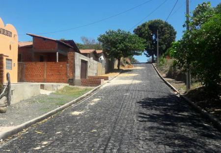 Ruas pavimentadas em Teresina