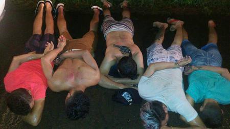 Suspeitos de roubo são presos em Altos