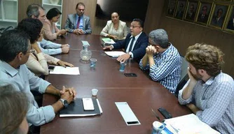 Reunião do Vereador Edilberto Dudu e secretários