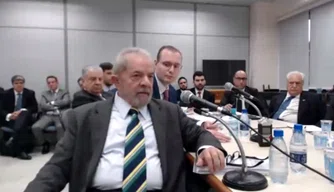 Lula em depoimento a Sérgio Moro