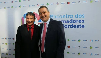 Wellington Dias e Rui Costa
