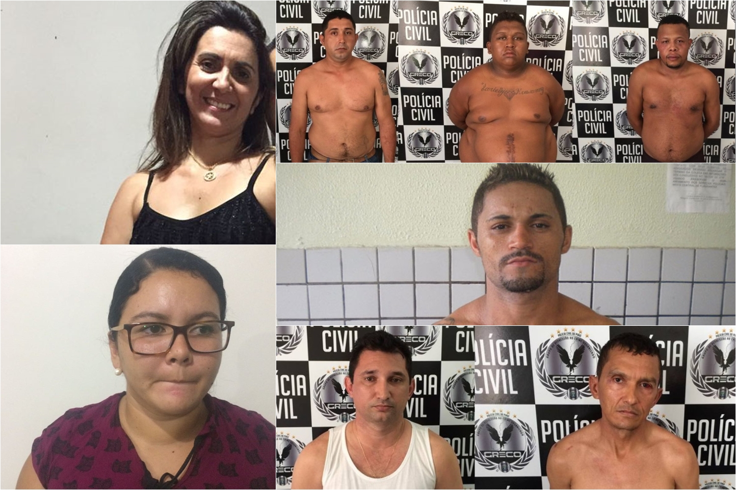 Suspeitos de envolvimento no homicídio do Cabo Claudemir