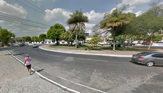 Rotatória em frente à UFPI