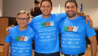 Promotores Hugo Cardoso, Cleandro Moura e Paulo Rubens