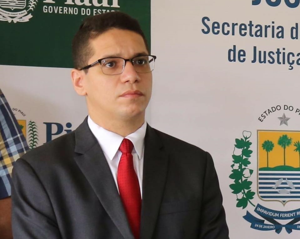 Secretário de Justiça do Piauí Daniel Oliveira