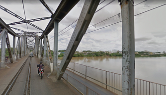 Ponte Metálica sobre o Rio Parnaíba
