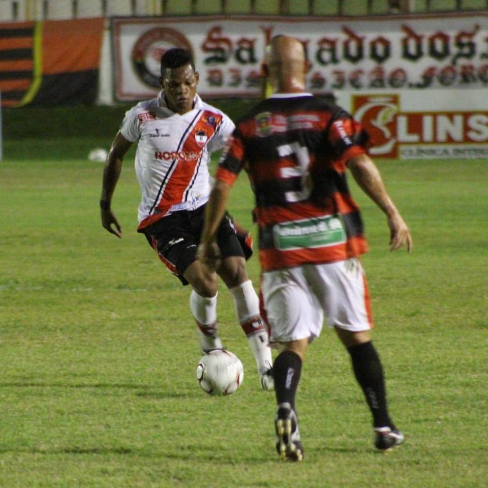 River-PI em partida no estádio Junco, no Ceará, contra o Guarani de Sobral.