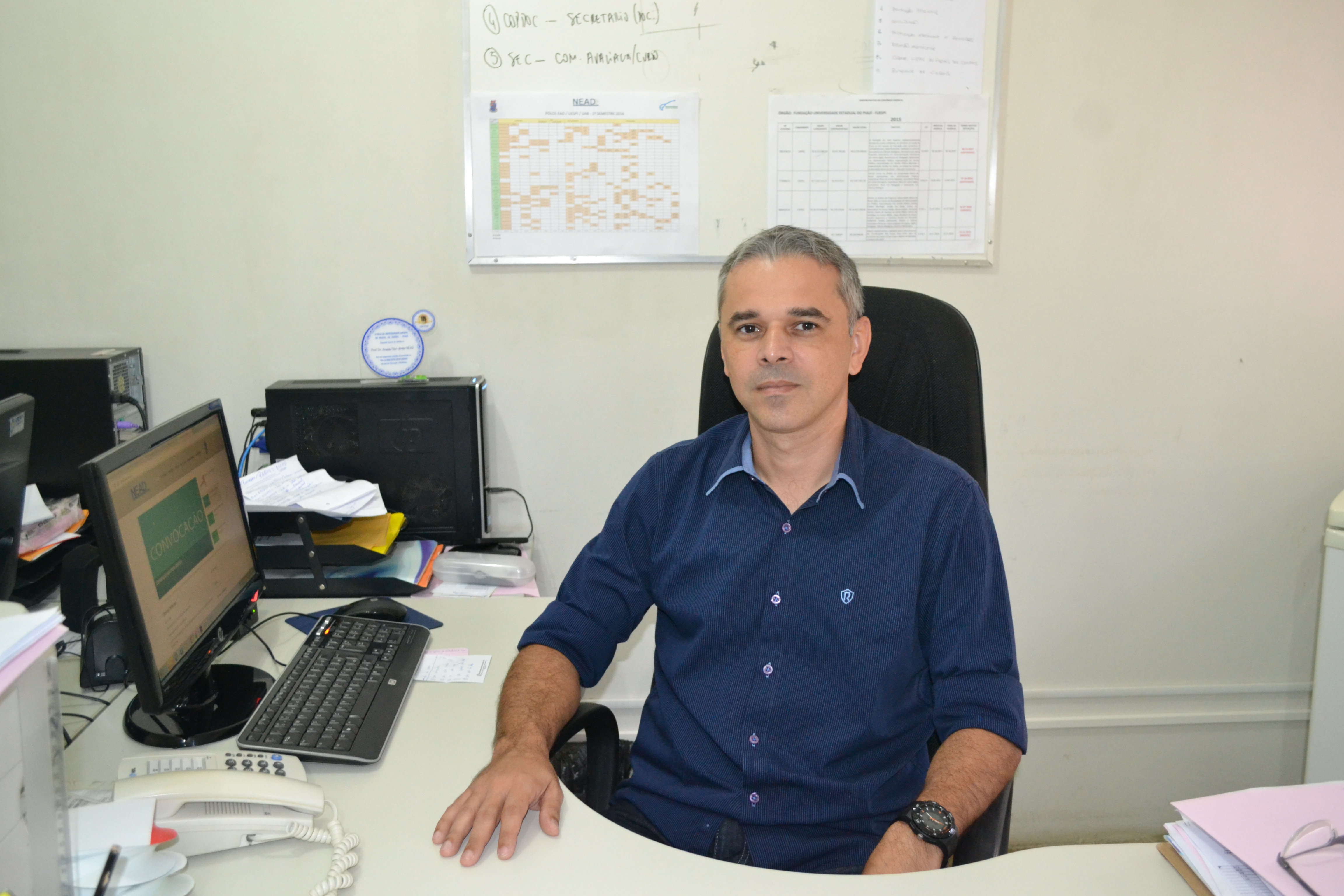 Arnaldo Brito, diretor geral do NEAD/UESPI