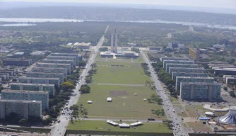 Esplanada dos Ministérios, em Brasília, que concentra boa parte dos servidores públicos federais.